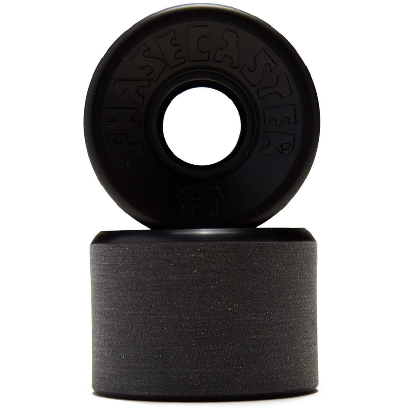 The Heated Wheel Phasecaster Sofa Tone 78a Cruiser Skateboard Wheels - Black - 56mm
