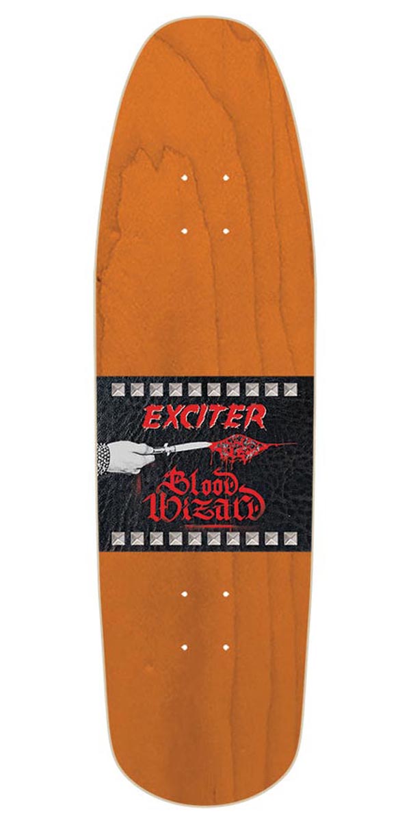 Blood Wizard x Exciter Shaped Skateboard Complete - 9.00