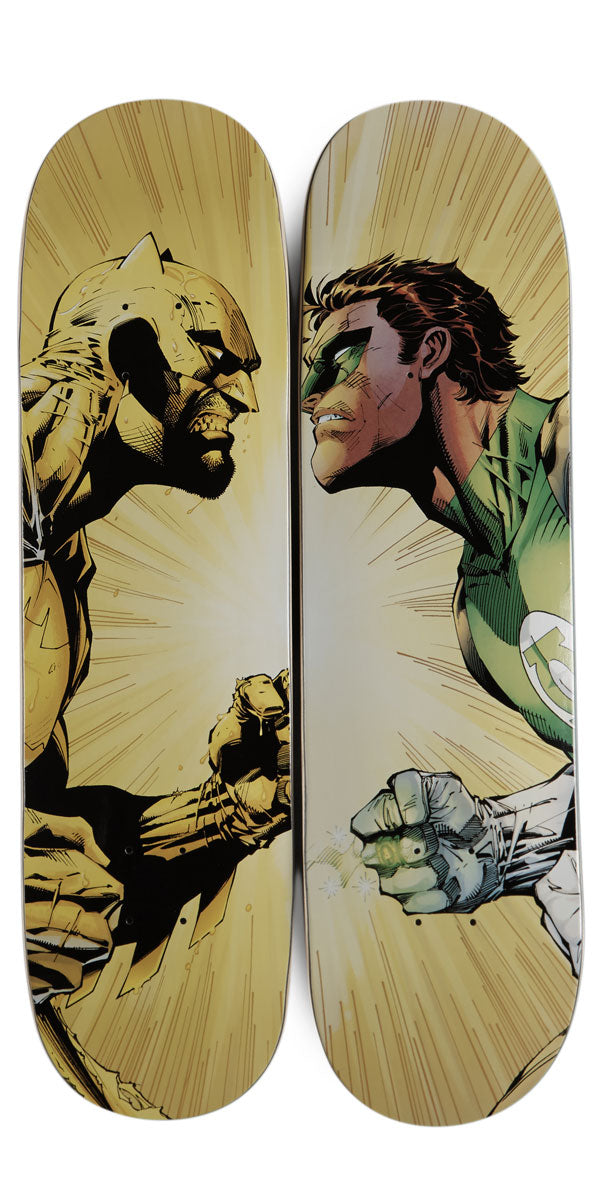 Color Bars x DC Comics Batman Vs Green Lantern 2 Deck Set - 8.25