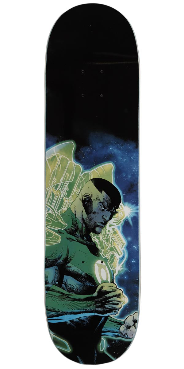 Color Bars x DC Comics Lantern Power Skateboard Deck - 8.25