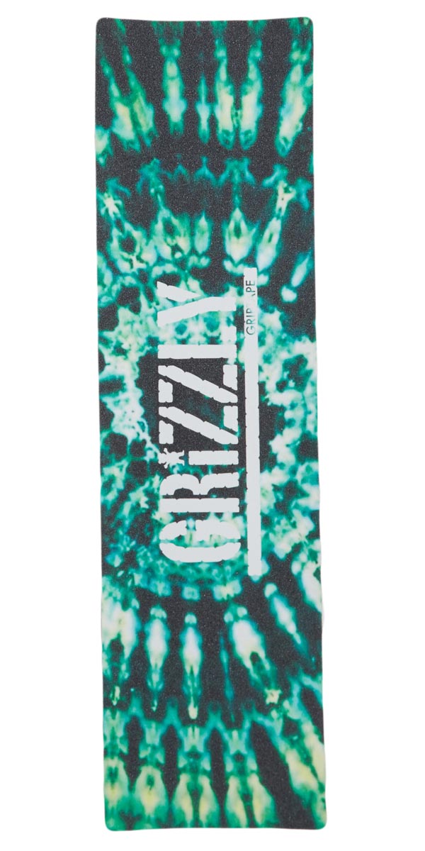 Grizzly Tie Dye Stamp Spring 24 Grip tape - Green image 1