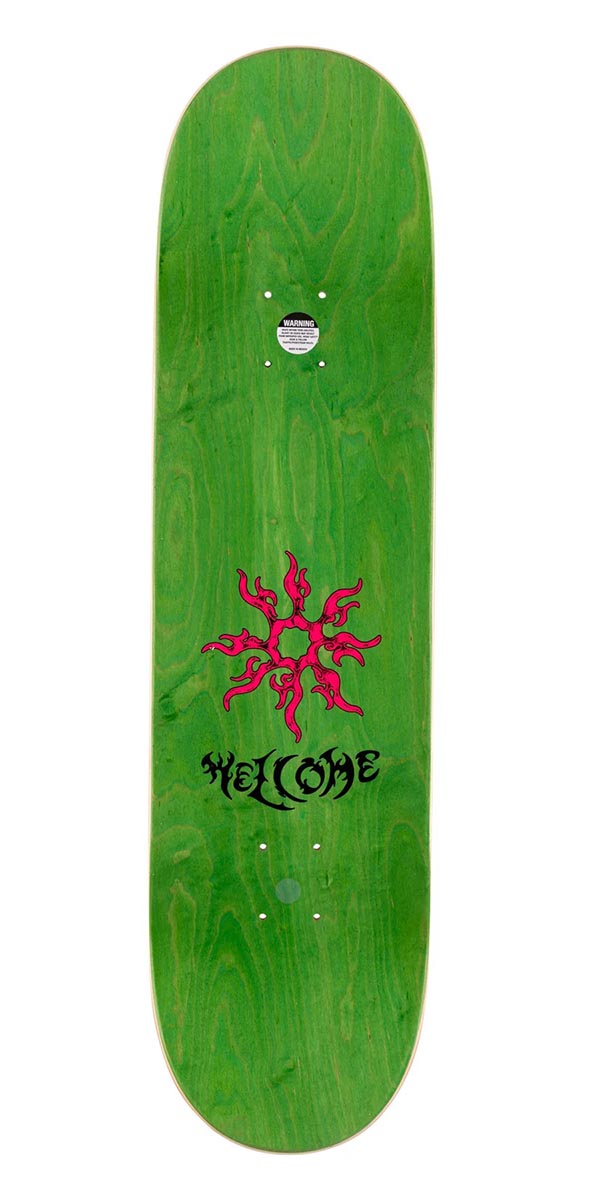 Welcome Swamp Fight Jake Yanko Skateboard Deck - Orange - 8.50