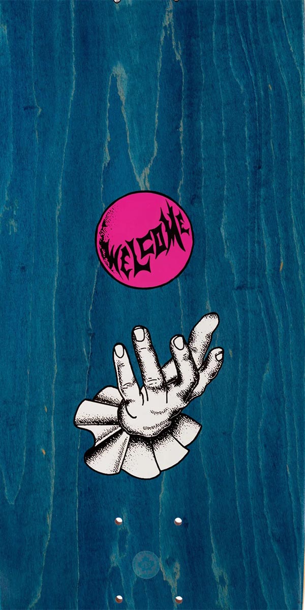 Welcome Juggle On A Son Of Boline Skateboard Deck - Magenta - 8.80