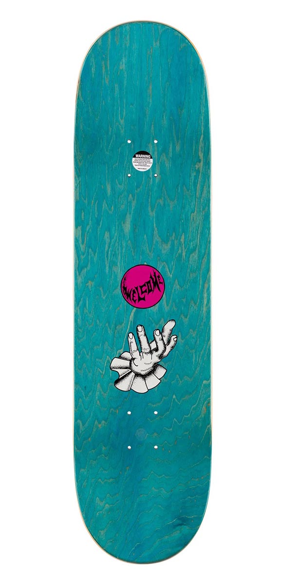 Welcome Juggle Skateboard Deck - Magenta - 8.50