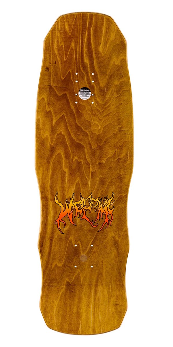Welcome Firebreather On A Dark Lord Skateboard Deck - Teal - 9.75