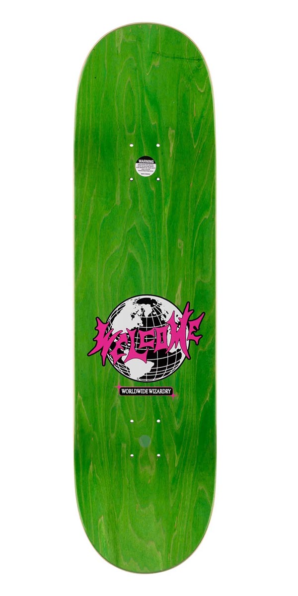 Welcome Unchained Skateboard Deck - Black - 8.75