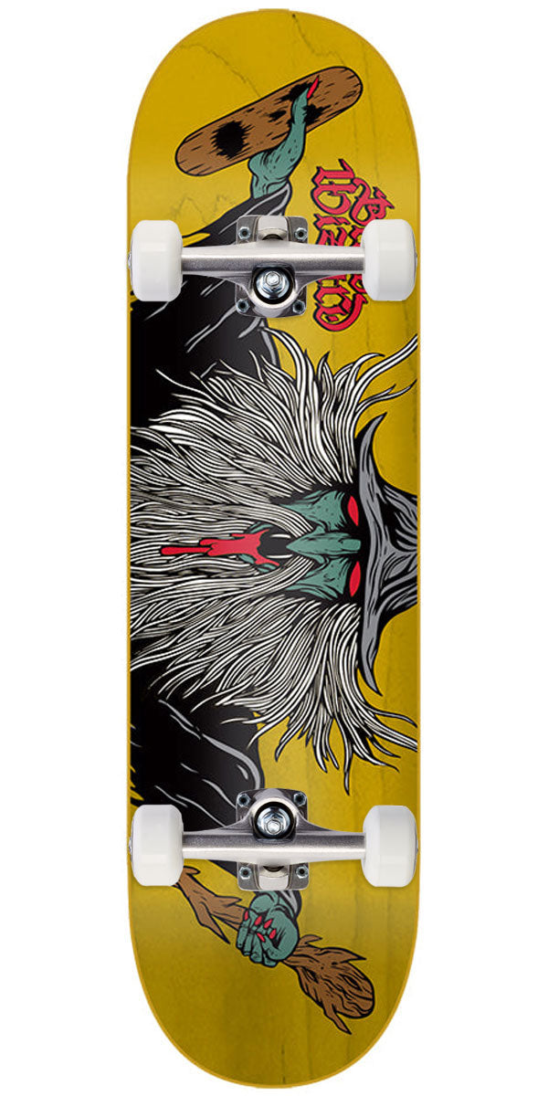 Blood Wizard Flying Wizard Skateboard Complete - Yellow - 8.25