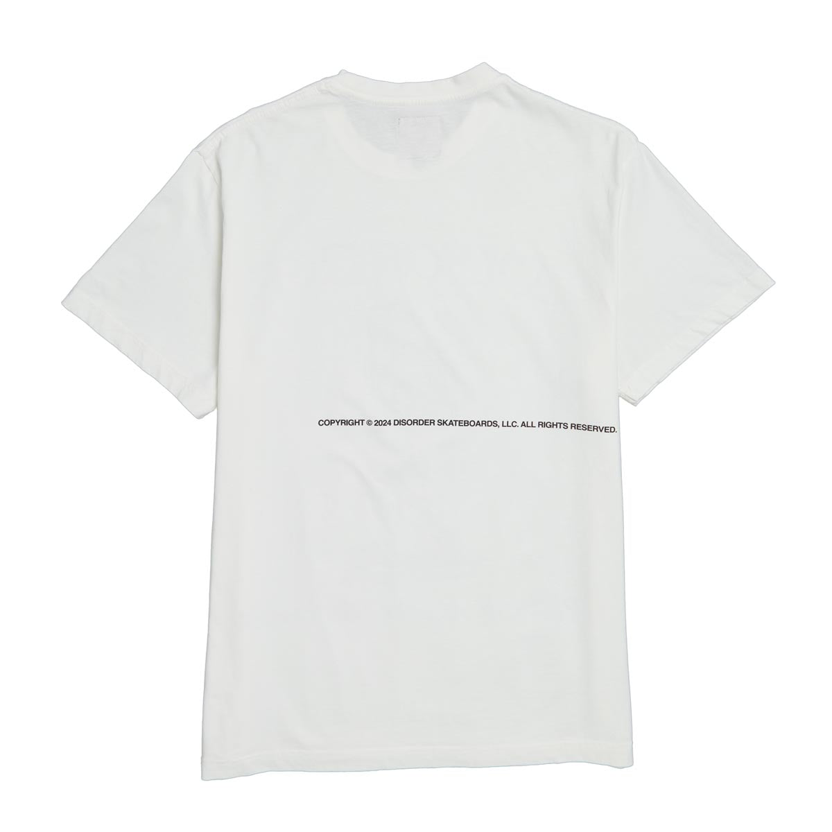 Disorder Allow The Chaos T-Shirt - Vintage White image 2