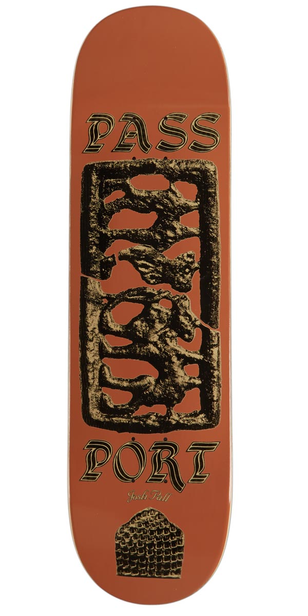 Passport Bronzed Age Josh Skateboard Deck - 8.38