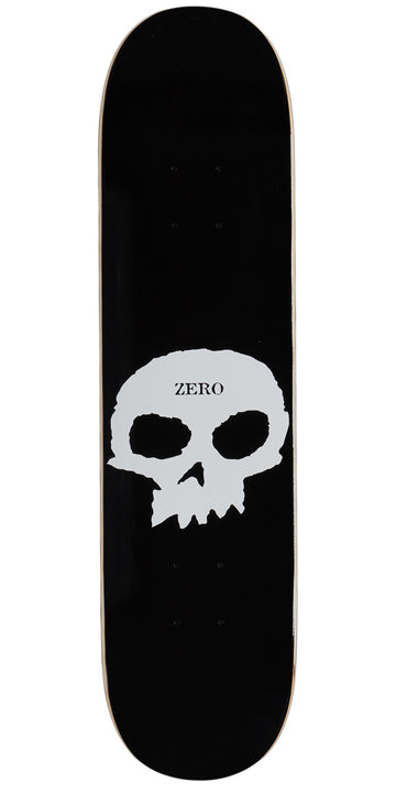 Zero Single Skull Skateboard Deck - 7.50