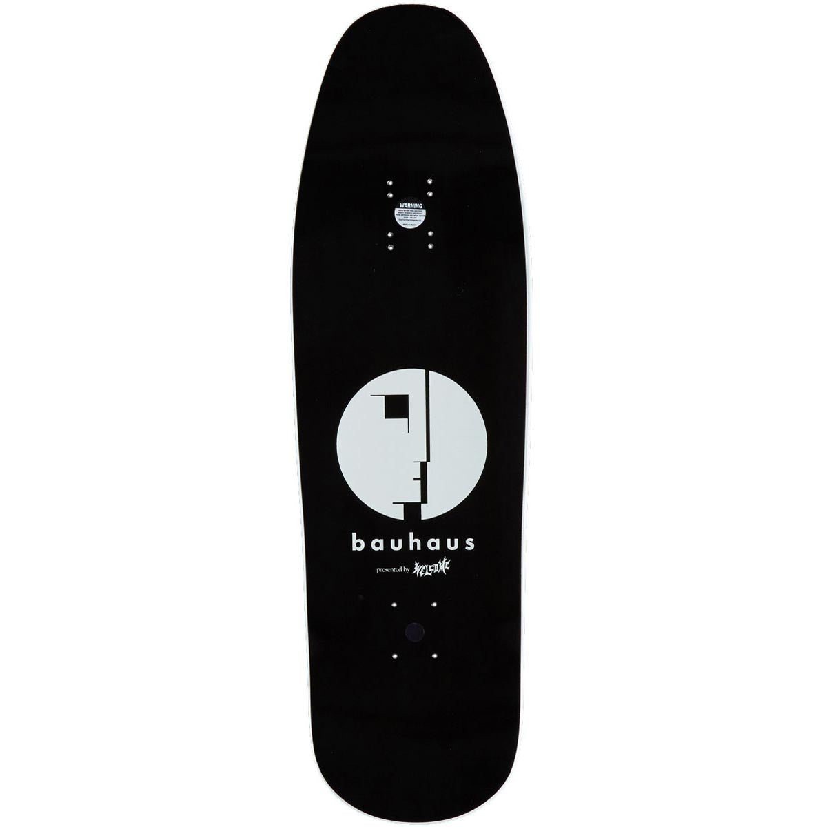 Welcome x Bauhaus Bela On A Gaia Skateboard Deck - White - 9.60