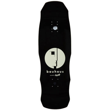 Welcome x Bauhaus Portrait On A Dark Lord Skateboard Deck - Bone - 9.85