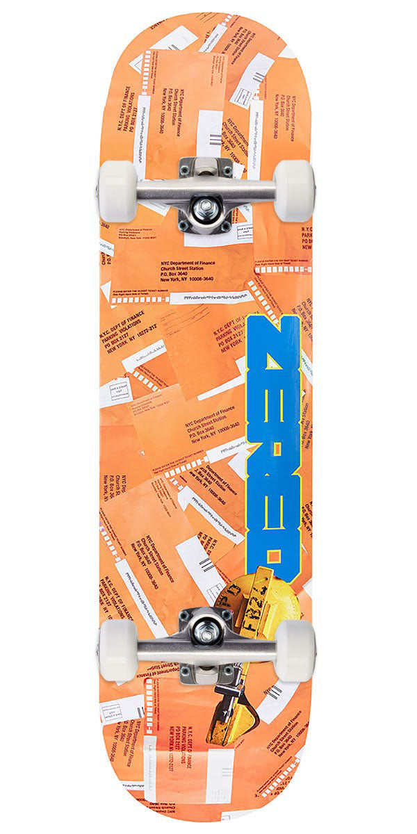 Alltimers Dr. Z Pass Skateboard Complete - Orange - 8.50