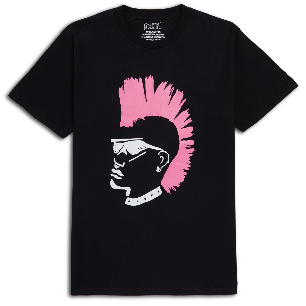 CCS OG Punk T-Shirt - Black/Pink image 1
