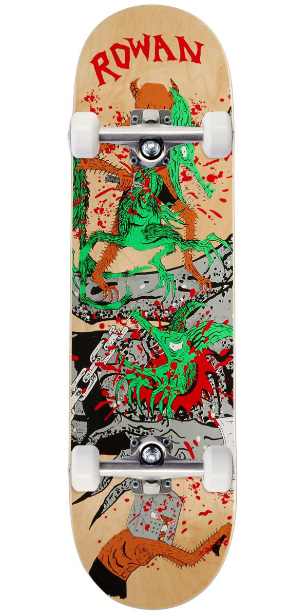 Baker Rowan Toxic Rats Skateboard Complete - 8.38