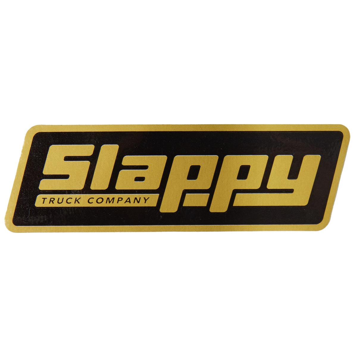 Slappy OG Logo Sticker - Black/Bronze image 1