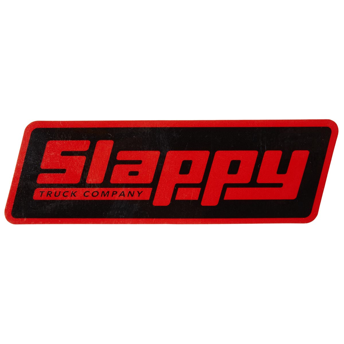 Slappy OG Logo Sticker - Black/Red image 1