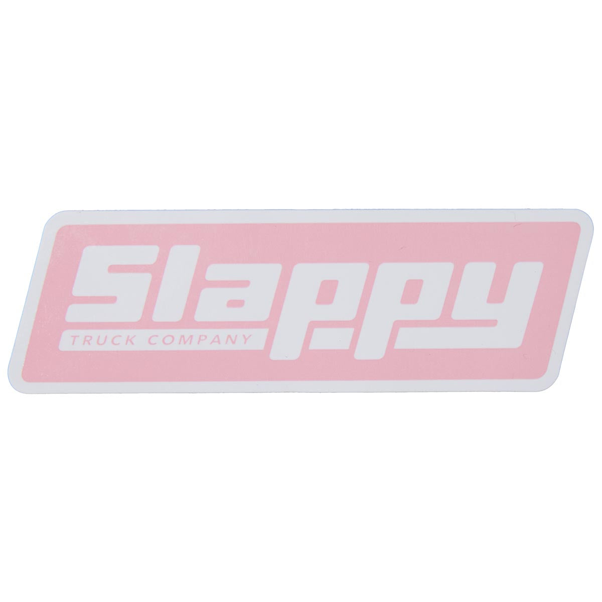 Slappy OG Logo Sticker - Pink/White image 1