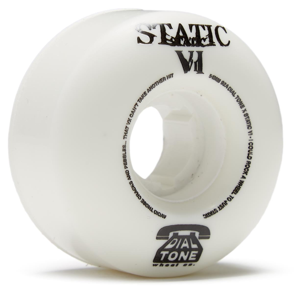 Dial Tone Static 92a Cruiser Skateboard Wheels - 54mm image 1