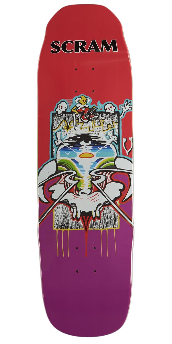Scram Sledge Skateboard Deck - 9.00