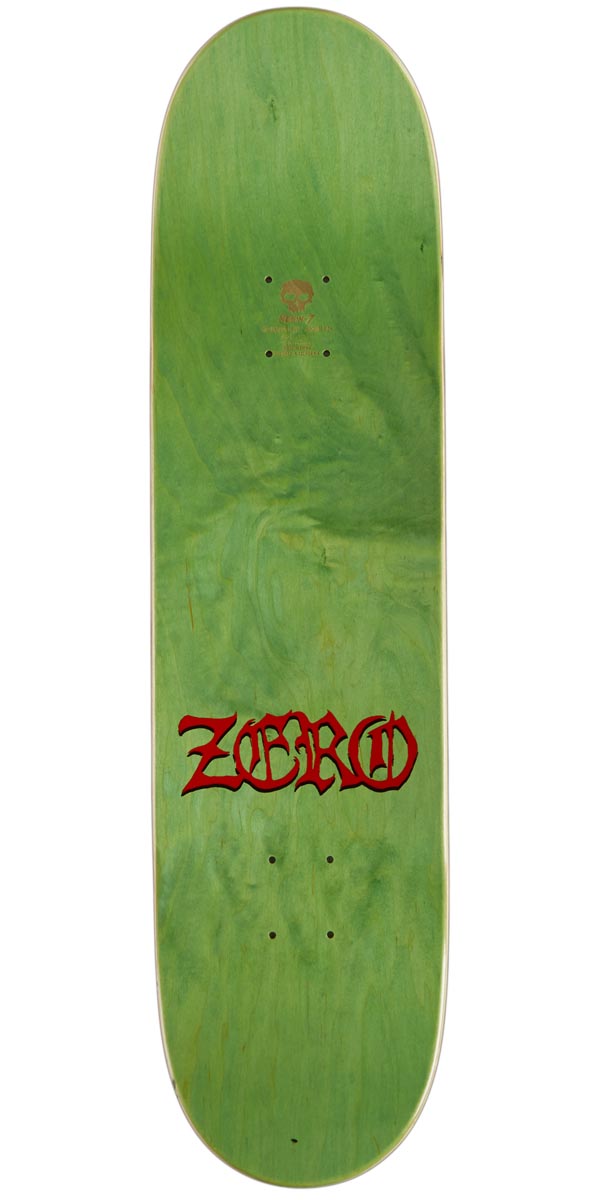 Zero Wasteland Skateboard Deck - 8.25
