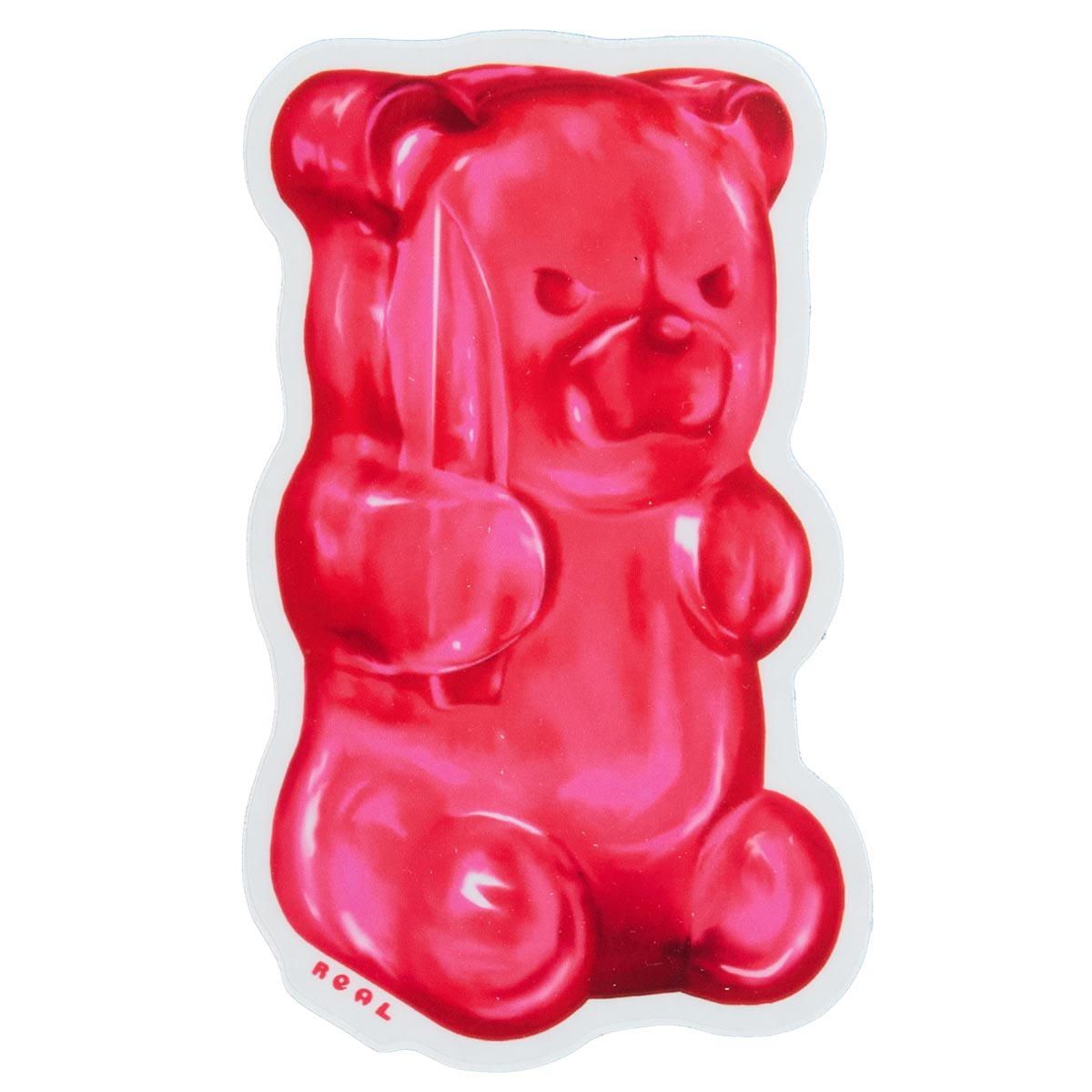 Real Fun Bear MD Sticker - Red image 1