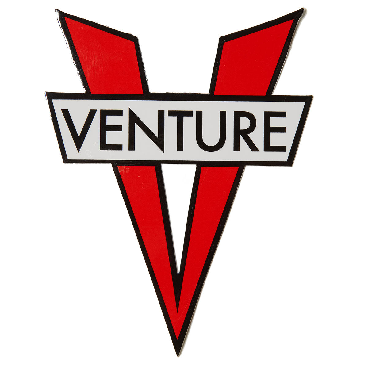 Venture V Die-Cut MD Sticker - Red image 1