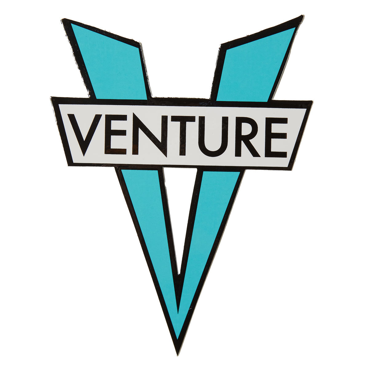 Venture V Die-Cut MD Sticker - Blue image 1
