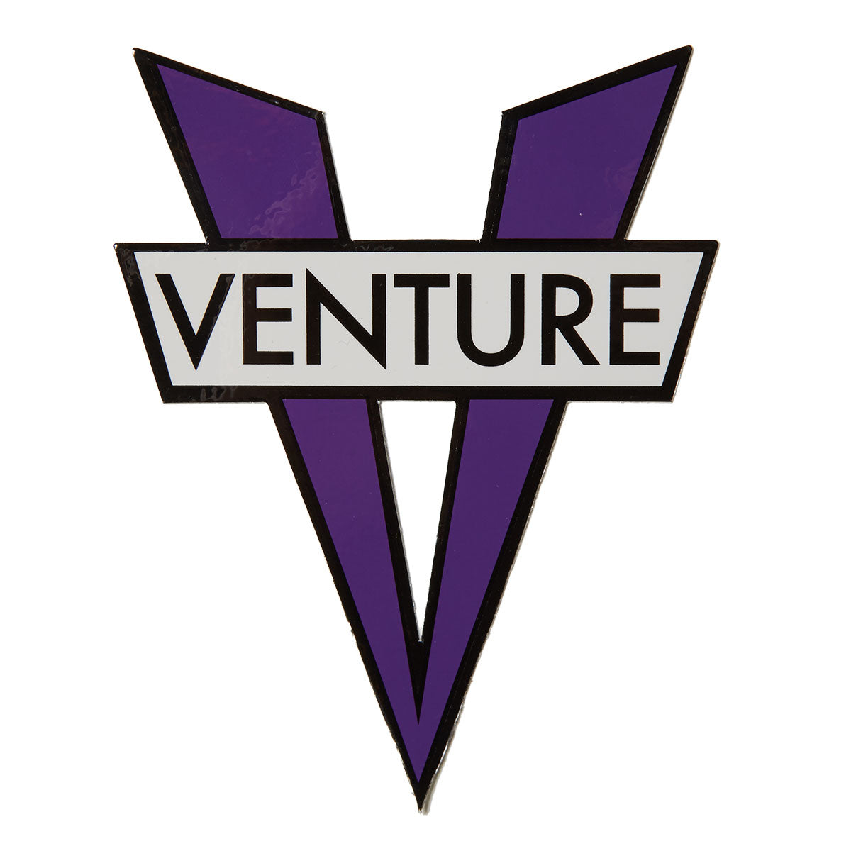 Venture V Die-Cut MD Sticker - Purple image 1