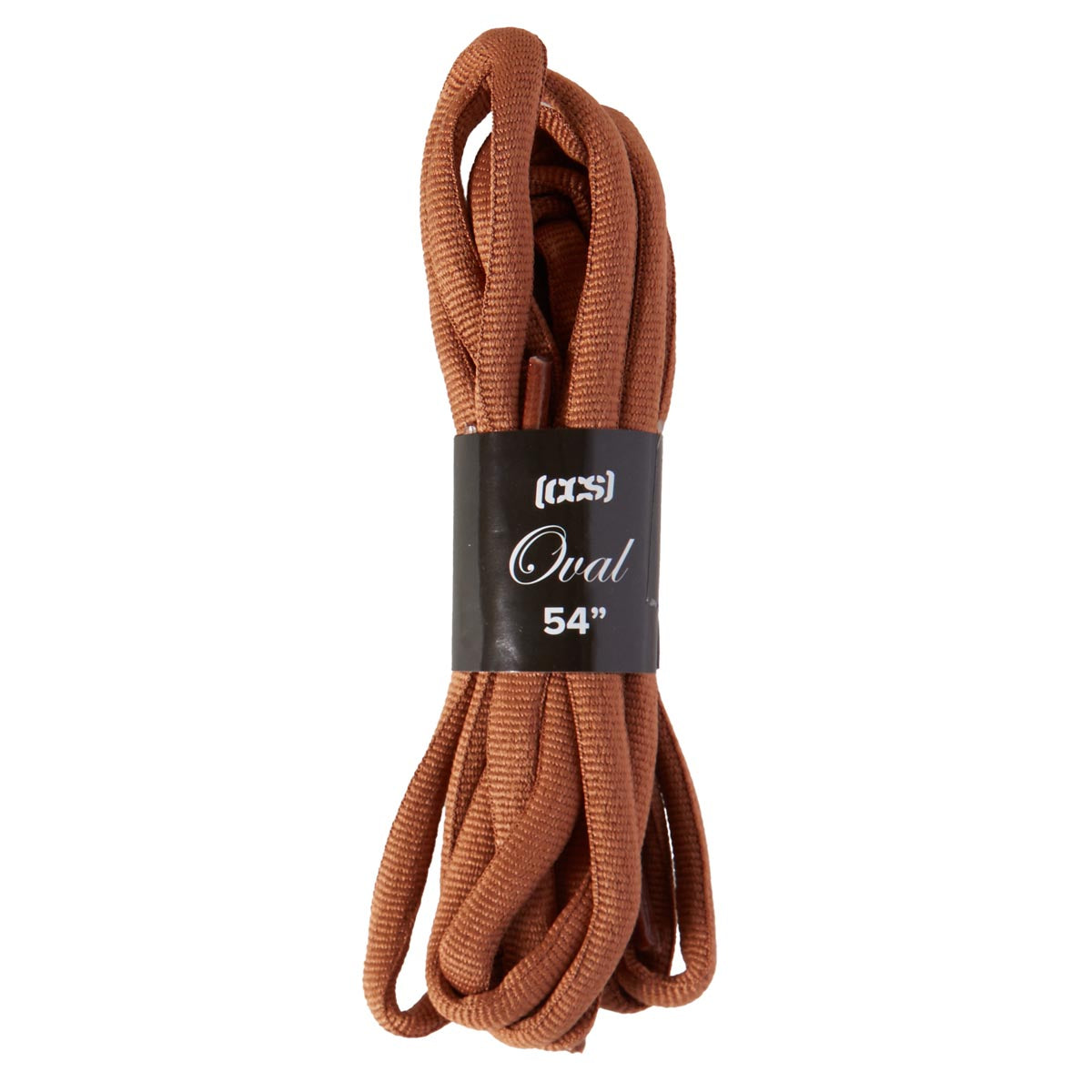 CCS Oval Shoelaces - Brown image 1