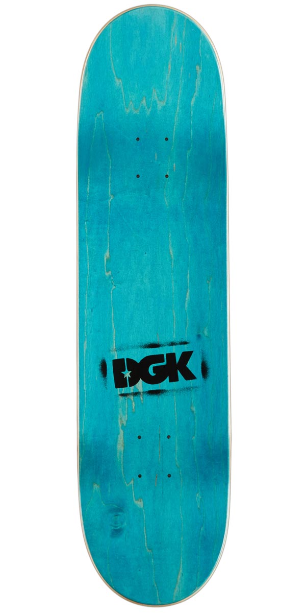 DGK Bip City Jack Curtin Skateboard Deck - Black - 8.38