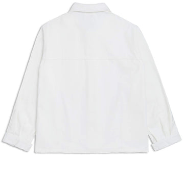 CCS French Cropped Chore Jacket - White