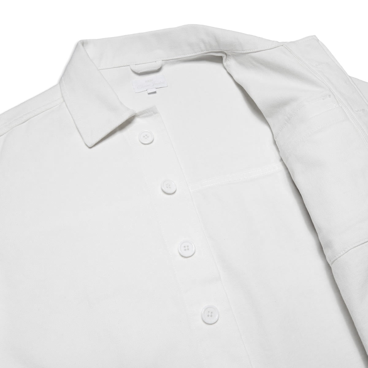 CCS French Cropped Chore Jacket - White image 7