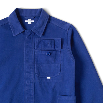 CCS French Cropped Chore Jacket - Blue
