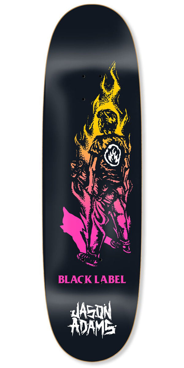 Black Label Jason Adams Suffer Custom Egg Skateboard Deck - 9.00