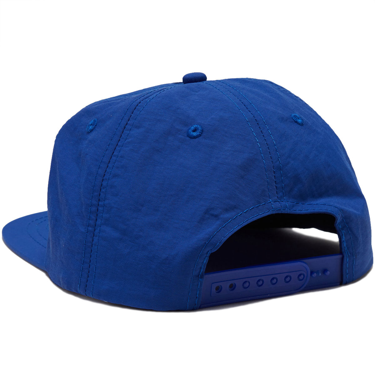 Snot Booger Logo 5 Panel Snapback Hat - Blue image 2