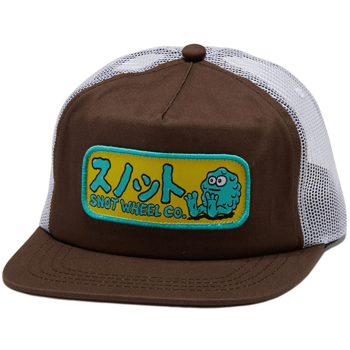 Snot Classic Japan Trucker Hat - Brown image 1