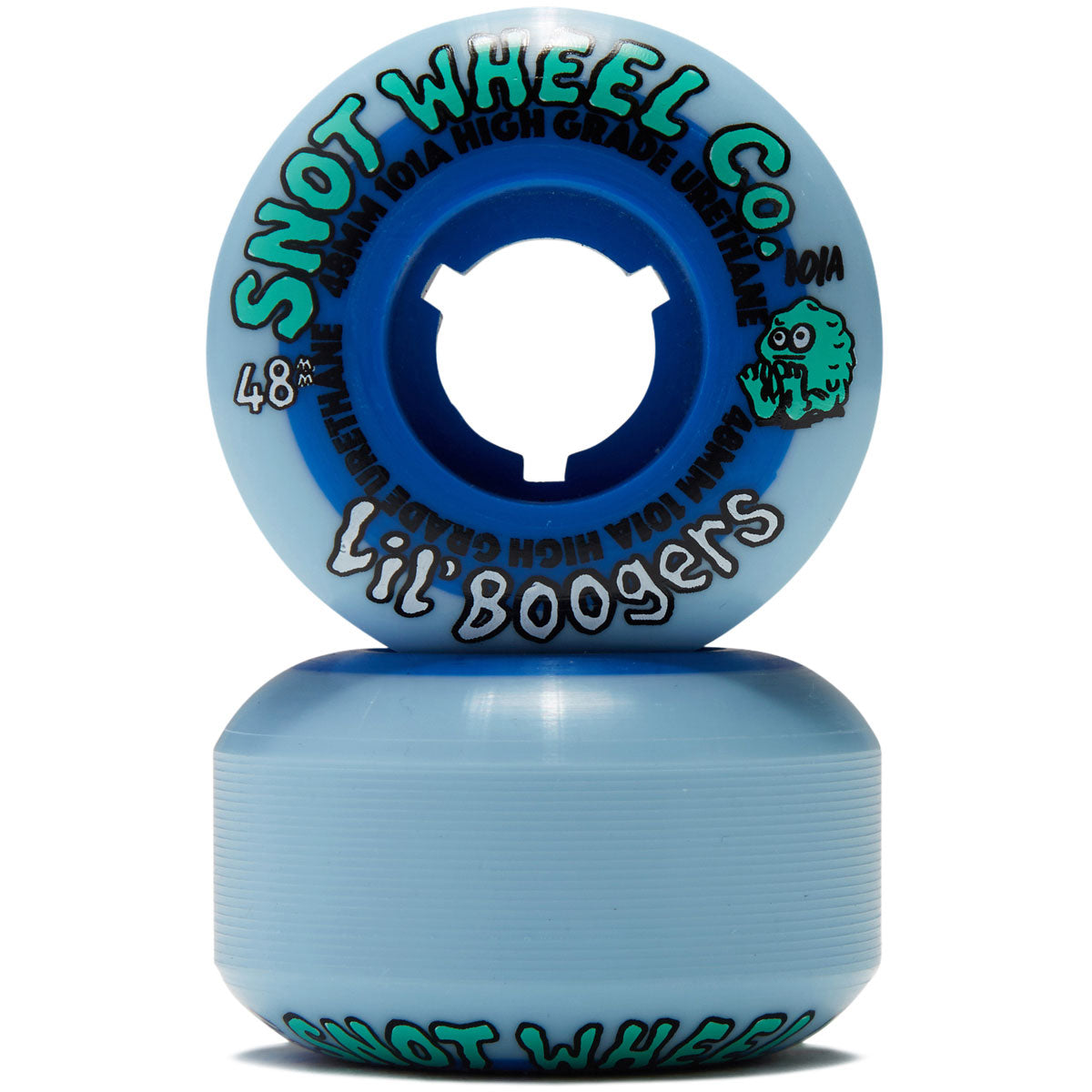 Snot Lil Boogers 101a Skateboard Wheels - Blue Core - 48mm image 2