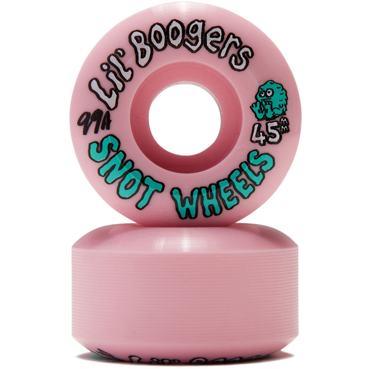 Snot Lil Boogers 99a Skateboard Wheels - Pink - 45mm image 2
