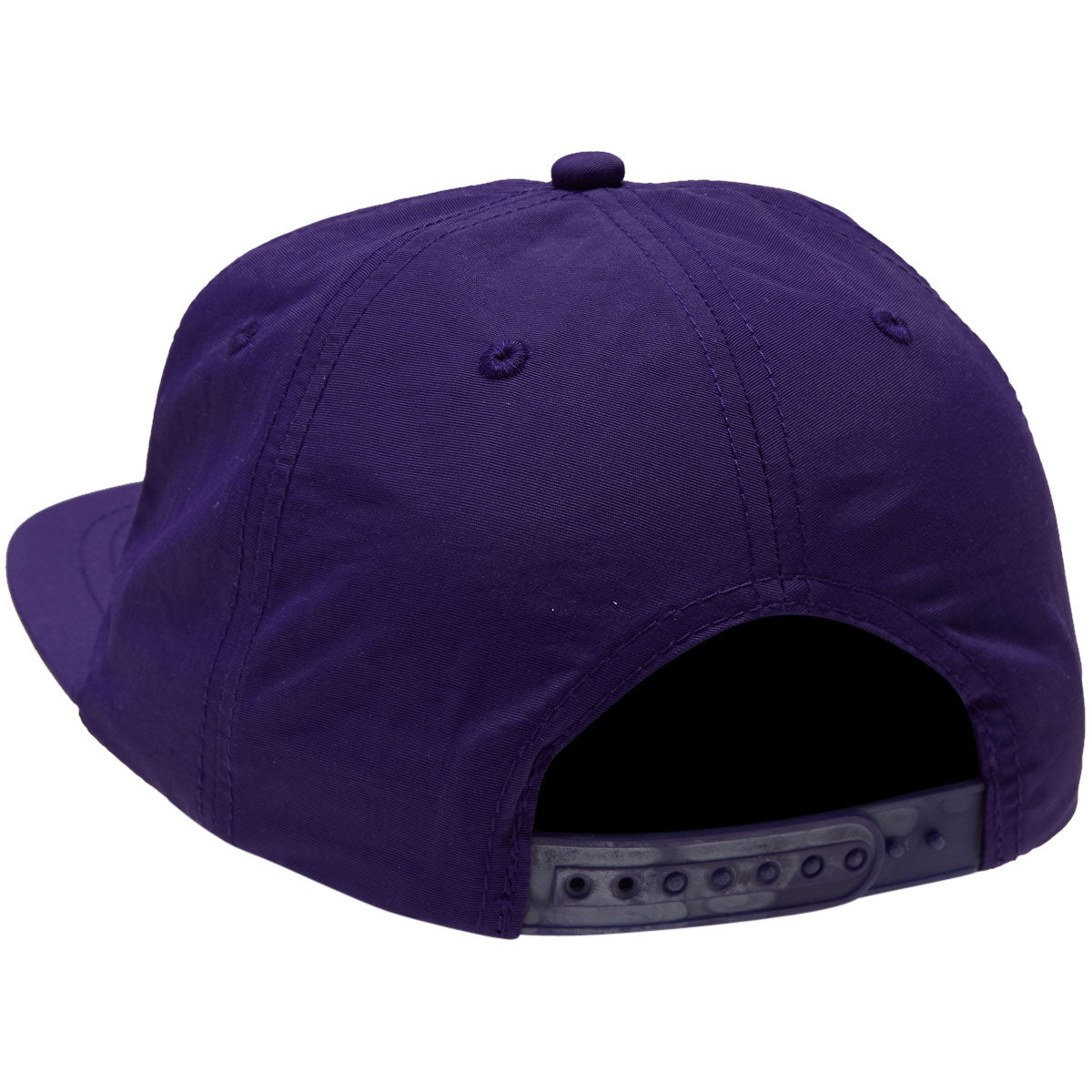 Snot Wide Boy Booger Logo Nylon Snapback Hat - Purple image 2