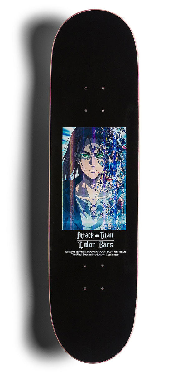 Color Bars x Attack On Titan Witness Skateboard Complete - 8.25