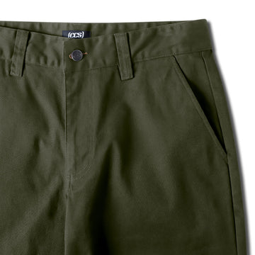 CCS Relaxed Stretch Chino Pants - Olive