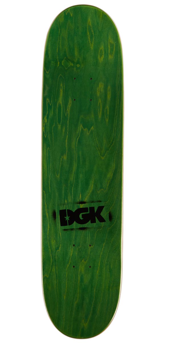 DGK x Hans Carreon Love Skateboard Deck - Pearlescent White - 8.06