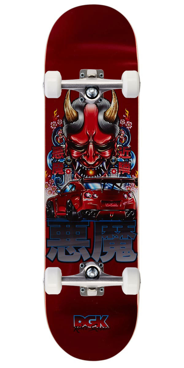 DGK Street Demon Skateboard Complete - Red Foil - 8.25