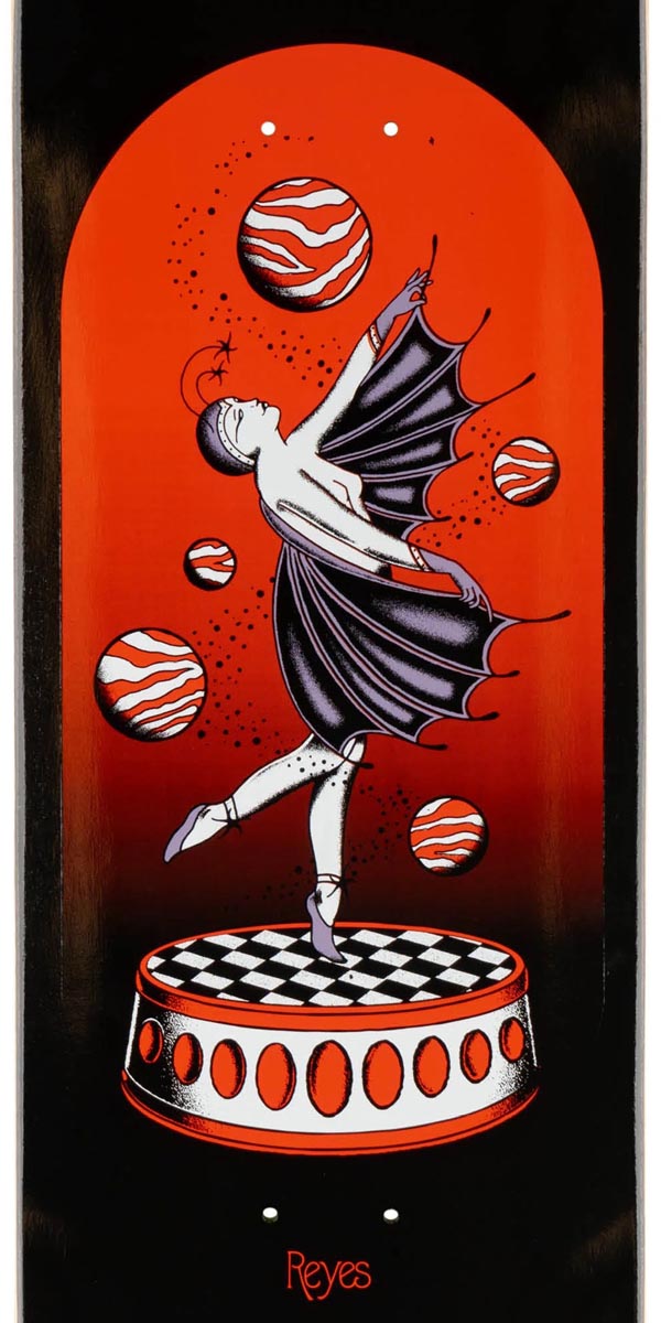 Welcome Dancer Ryan Reyes Skateboard Deck - Black - 8.50