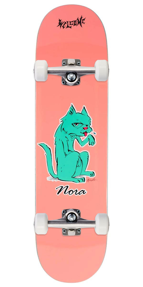 Welcome Feral Nora Skateboard Complete - Pink - 8.25