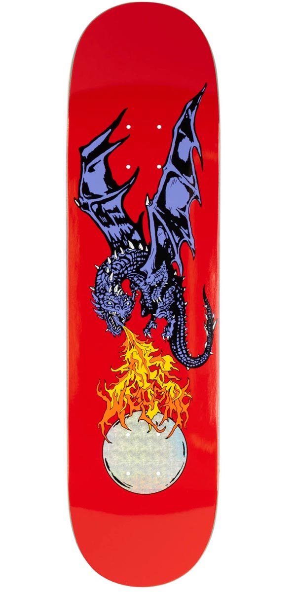 Welcome Firebeather Skateboard Deck - Red/Prism Foil - 8.50