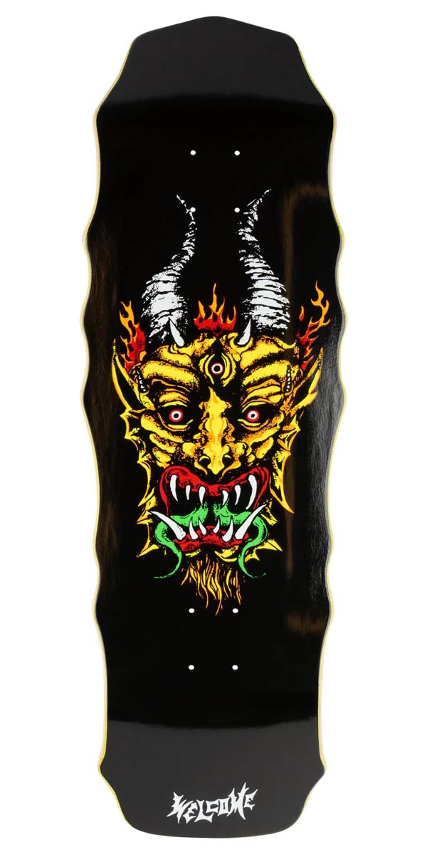 Welcome Light And Easy On A Widow Skateboard Deck - Black - 10.00