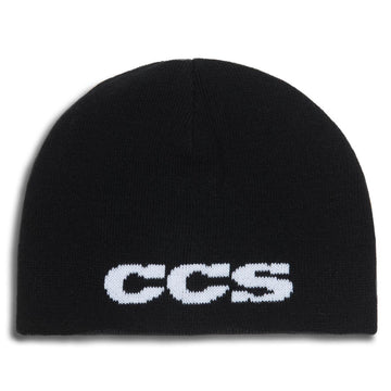 CCS Reversible Checkerboard Skully Beanie - Black/White