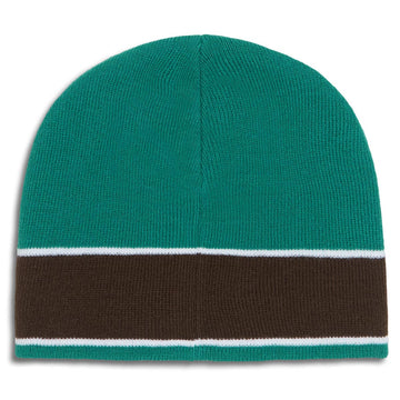 CCS Icon Skully Beanie - Green/Brown
